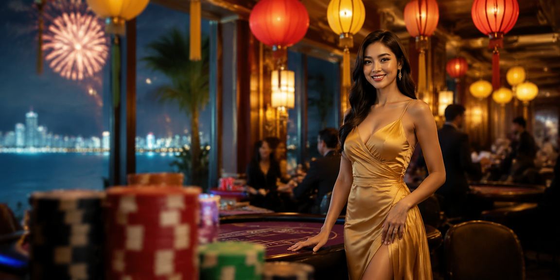 Không khí giải trí và trò chơi bài tại phố đèn lồng Hội An về đêm